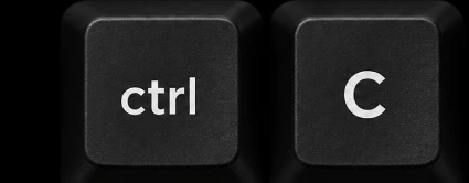 ctrl C